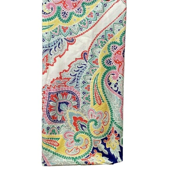 Pottery Barn Penelope Wall Hanging PBTeen Dorm Decor Cotton 80" Square Paisley - Picture 2 of 8